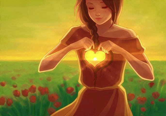 Soleil dans le cœur